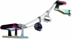 Classic Chairlift Set 1:32 Scale - Black/Red -Christmas Decoration Store a6hut8lws6eehikv4fue