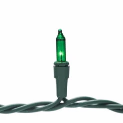 GE String-A-Long 100-Count 20.6-ft Green Incandescent Plug-In Christmas String Lights -Christmas Decoration Store abwlb8r69yvsdxl3bz8e