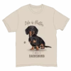 Life Is Better With A Dachshund Black T-Shirt - -Christmas Decoration Store acvkwsypjskrdcut83qq