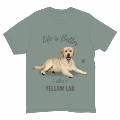 Life Is Better With A Yellow Lab T-Shirt - 10 Life Is Better With A Yellow Lab T-Shirt - -Christmas Decoration Store acwxxzqaghfdktwsio09