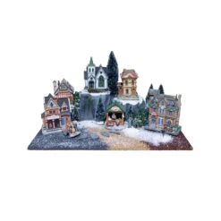 Christmas Village Stair Style Base - 31" X8"