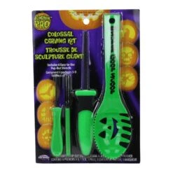 Colossal Pumpkin Carving Kit - Green