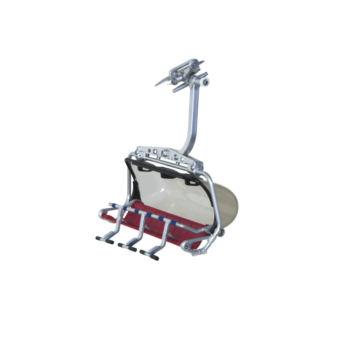 6 Seater Ski Lift - Red/Grey - 1:32 Scale 4 6 Seater Ski Lift - Red/Grey - 1:32 Scale - Image 2