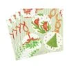 Botanical Ornaments Paper Cocktail Napkins -Christmas Decoration Store btef1trmai8oblu9zvc7