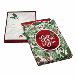 Gift Card Box - Rectangle - Holly
