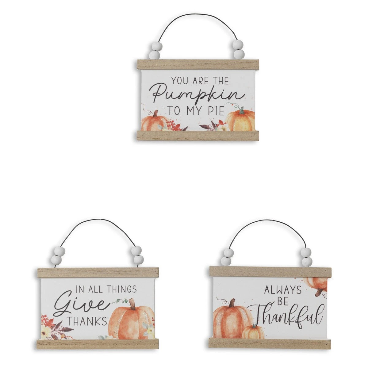 Autumn Blessings Petite Sign - 3 Autumn Blessings Petite Sign -