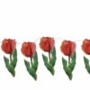 Wooden Tulip Garland - Red -Christmas Decoration Store cgex7bubulv12jrolwka