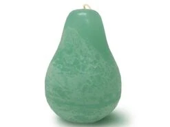 Timber Pear Candle (3" X 4" ) - Turqoise
