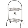 Metal Spiderweb 2-Tier Serving Tray - 20 Inches Tall -Christmas Decoration Store cvsdp2el3xgnkpovgqdt