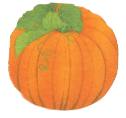 Pumpkin--Die-Cut Airlaid - Luncheon Napkin