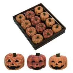 Plush Jack-O-Lantern - Stripes -Christmas Decoration Store d13uaboah5gifqfomkoa