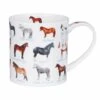 On The Farm - Horses - Fine Bone China Mug Ornkey Style By Dunoon -Christmas Decoration Store d4qb0puwxm5jdf5rbfgo