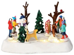 Lemax Look Out! - Snowball Fight