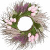 Tulip Heather Wreath On Natural Twig Base -Christmas Decoration Store def6vcxbkixmzgehrwlu