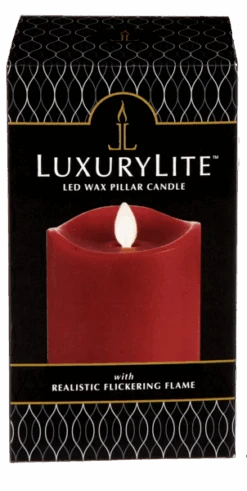 LED Wax 3x6 Pillar Candle - Red 9 LED Wax 3x6 Pillar Candle - Red -Christmas Decoration Store dlbaxgaq7b0i78vdixjm