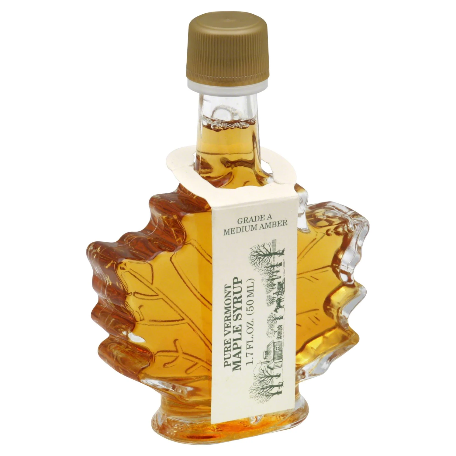 Maple Leaf Grade A Amber Color Rich Taste Vermont Maple Syrup - 1.7 Ounce 3 Maple Leaf Grade A Amber Color Rich Taste Vermont Maple Syrup - 1.7 Ounce