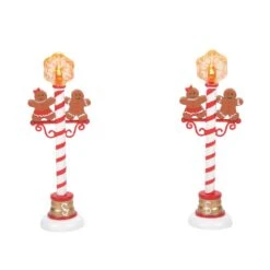 Department 56 Gingerbread Street Lights - Set Of 2 Village Accessory 7 Department 56 Gingerbread Street Lights - Set Of 2 Village Accessory -Christmas Decoration Store dsalvcdr6caewozycjbv