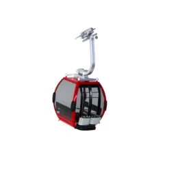 Ski Lift Cabin - Red/Black - 1:32 Scale -Christmas Decoration Store dsl8s3dyyg3adw10fvwd