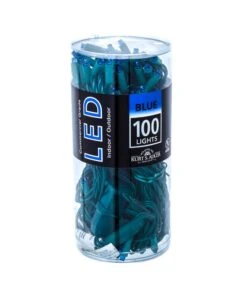 Kurt Adler 100-Light 5mm Blue LED Green Wire Light Set -Christmas Decoration Store dx0icmq9betwozwtleeh