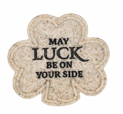 Shamrock Trinket Dish - May LUCK Be On Your Side