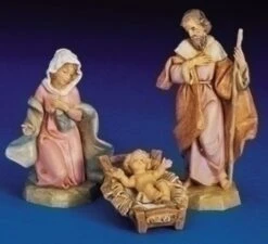 3 Piece Set - 5 Inch Scale - Holy Family 7 3 Piece Set - 5 Inch Scale - Holy Family -Christmas Decoration Store eakoqkvly14txsafowtr