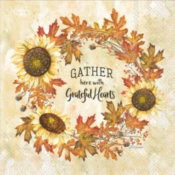 Gather Here Fall Days - Cocktail Napkin