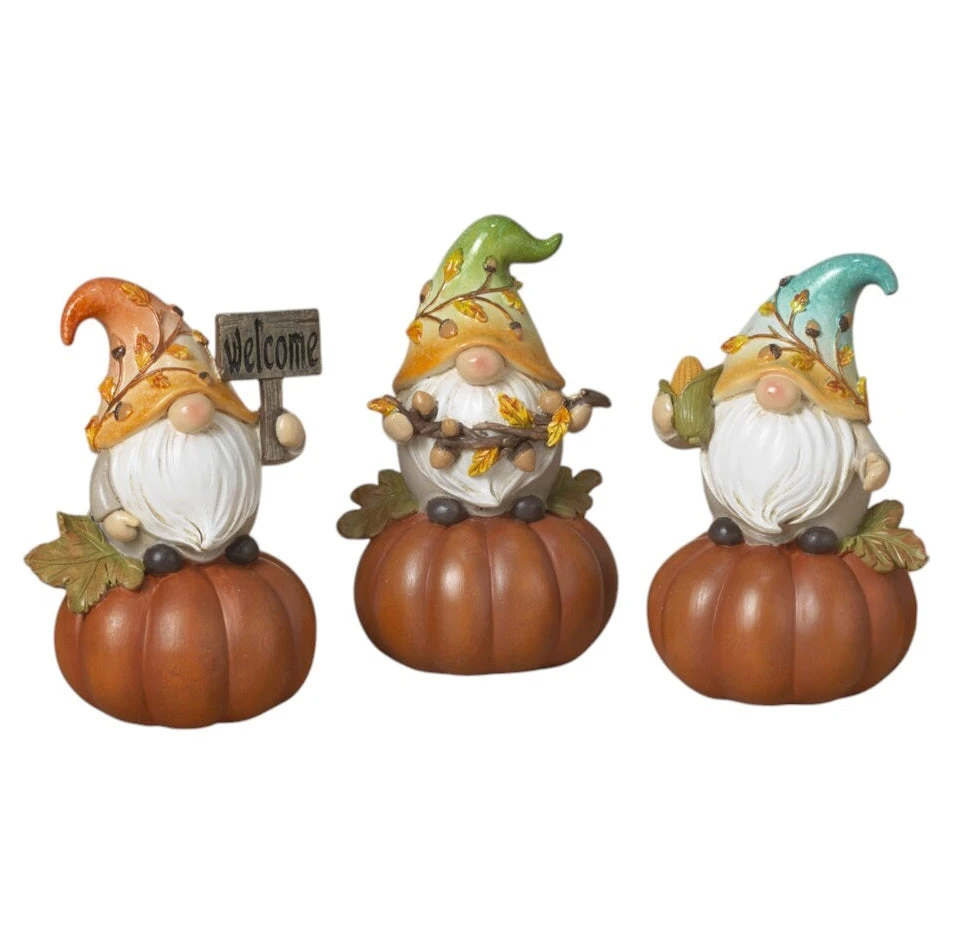 Fall Gnome Pumpkin - 3 Fall Gnome Pumpkin -