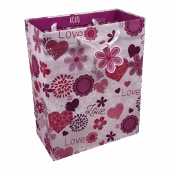Pink Heart Love Gift Bag