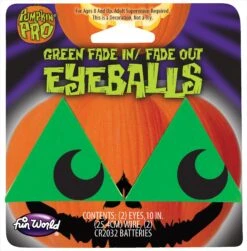 Fade In/Fade Out Pumpkin Eyeballs - Green -Christmas Decoration Store fboxfi8umtwynatosp3j