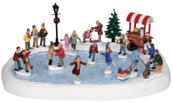 Lemax Village Skating Pond With Sound -Christmas Decoration Store fe5ewcedzmcaesqjf4bn