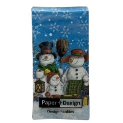Kurt Adler Christmas Hankie - Snowman