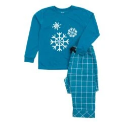 Kids Pajamas Poly Top And Flannel Pants Snowflake - 21 Kids Pajamas Poly Top And Flannel Pants Snowflake - -Christmas Decoration Store fivh5ghaqu9kmew9prrl