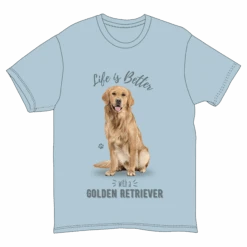 Life Is Better With A Golden Retriever T-Shirt - -Christmas Decoration Store g7g3o4aqewdbbfmodoma