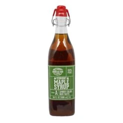 Amber Clasp Top Bottle Vermont Maple Syrup - 34 Oz