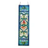 Lani Victorian Red Or Blue Stained Glass Window Panel -Christmas Decoration Store gndxgwlohutvbljosehy
