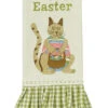 Easter Cat Embroidered Printed Dishtowel -Christmas Decoration Store gvnkjfsae458cooj26ka