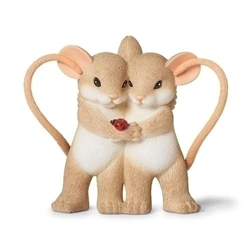 Charming Tails Hugging You Figurine 3 Charming Tails Hugging You Figurine