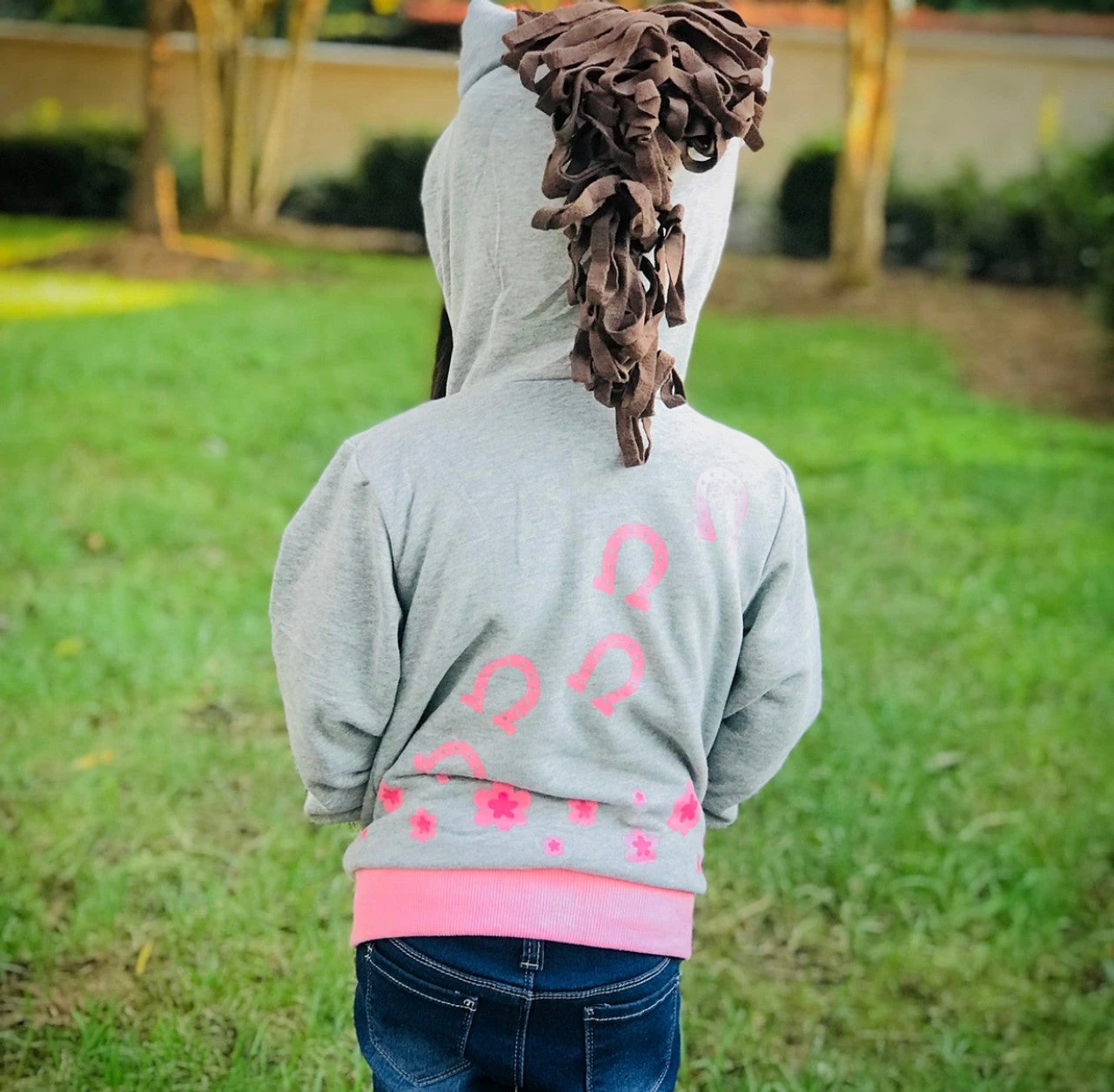 Pink Horse 3D Hoodie - 9 Pink Horse 3D Hoodie - - Image 7