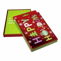 Gift Card Box - Rectangle - Happy Holidays