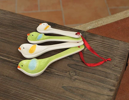 4-Piece Set Of Spring Measuring Spoons 5 4-Piece Set Of Spring Measuring Spoons - Image 3