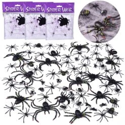 Halloween Spider & Web Decorations -Christmas Decoration Store hxccainecvnalocsgqfv