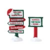 Lemax North Pole Signs - 2 Piece Set 1 Lemax North Pole Signs - 2 Piece Set -Christmas Decoration Store ib3tuvia2wlggcezeipp
