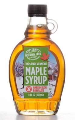Vermont Maple Syrup Grade A Amber Color Rich Taste - 8 Oz