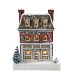 Kurt Adler Kringle Lane Village Led Bakery -Christmas Decoration Store ieozhsgsazq5ypw7i2r0