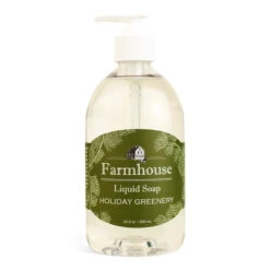 Sweet Grass Farm Liquid Hand Soap - Holiday Greenery 16.9 Ounce