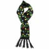 Kurt Adler Battery-Operated LED Christmas Knit Scarf - Black -Christmas Decoration Store ijphhe1rbkcn4fzmf59i