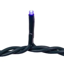 Kurt Adler 300-Light 3MM Blue LED Green Wire Jingle Bright Light Set - 50 Feet Long -Christmas Decoration Store ikzckcqucc7vsj4pj3o3