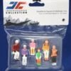 Ski Lift Figurines - Seated - 6 Piece - Style 2 -Christmas Decoration Store irfxeeksed1k6njczeyo