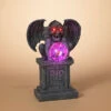Lighted Resin Gargoyle - 14 Inch -Christmas Decoration Store ituh50usezcmdjkq11xu
