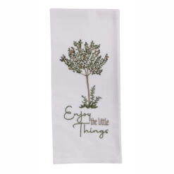 Enjoy The Little Things Decorative Dish Towel